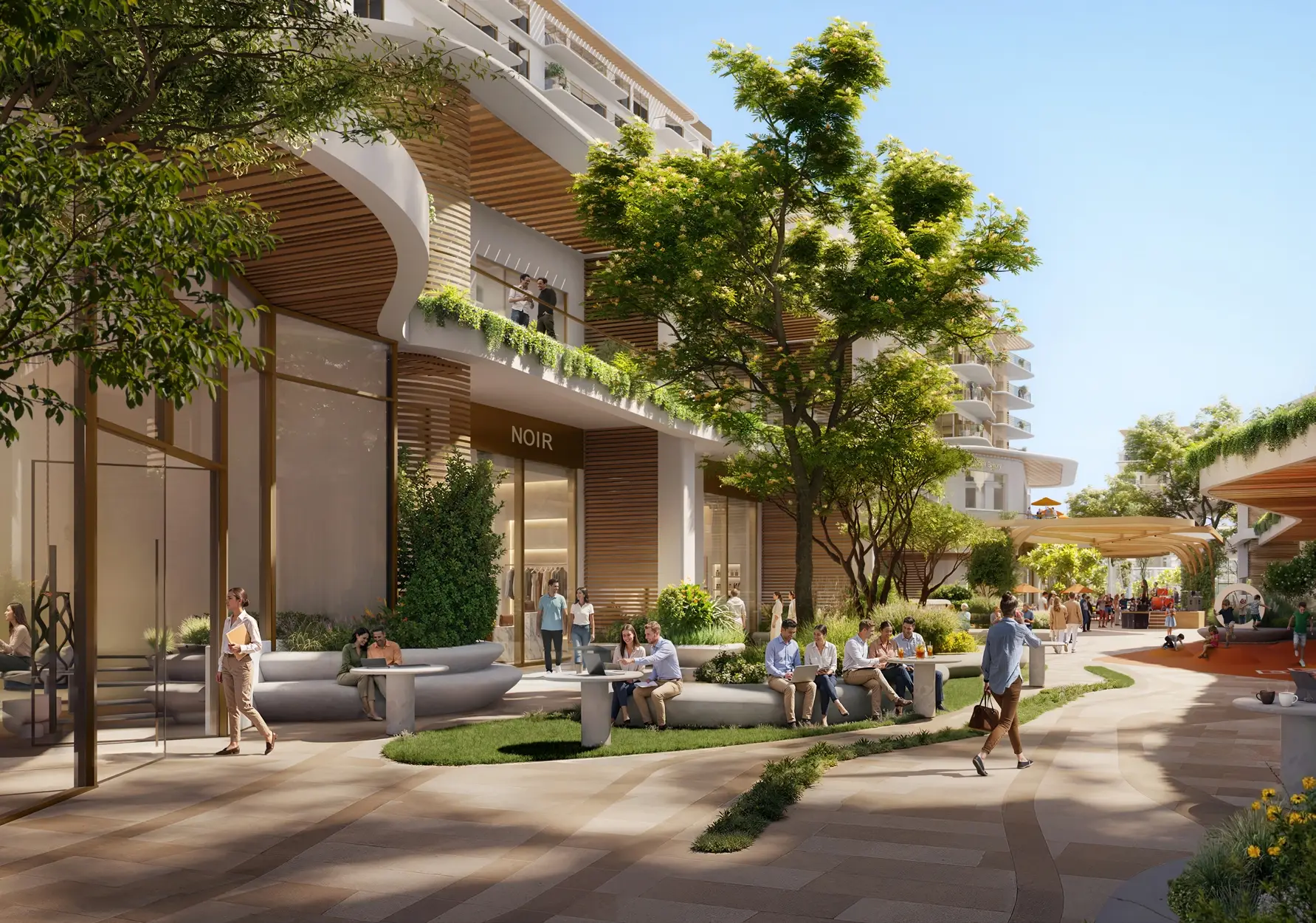 Retail promenade