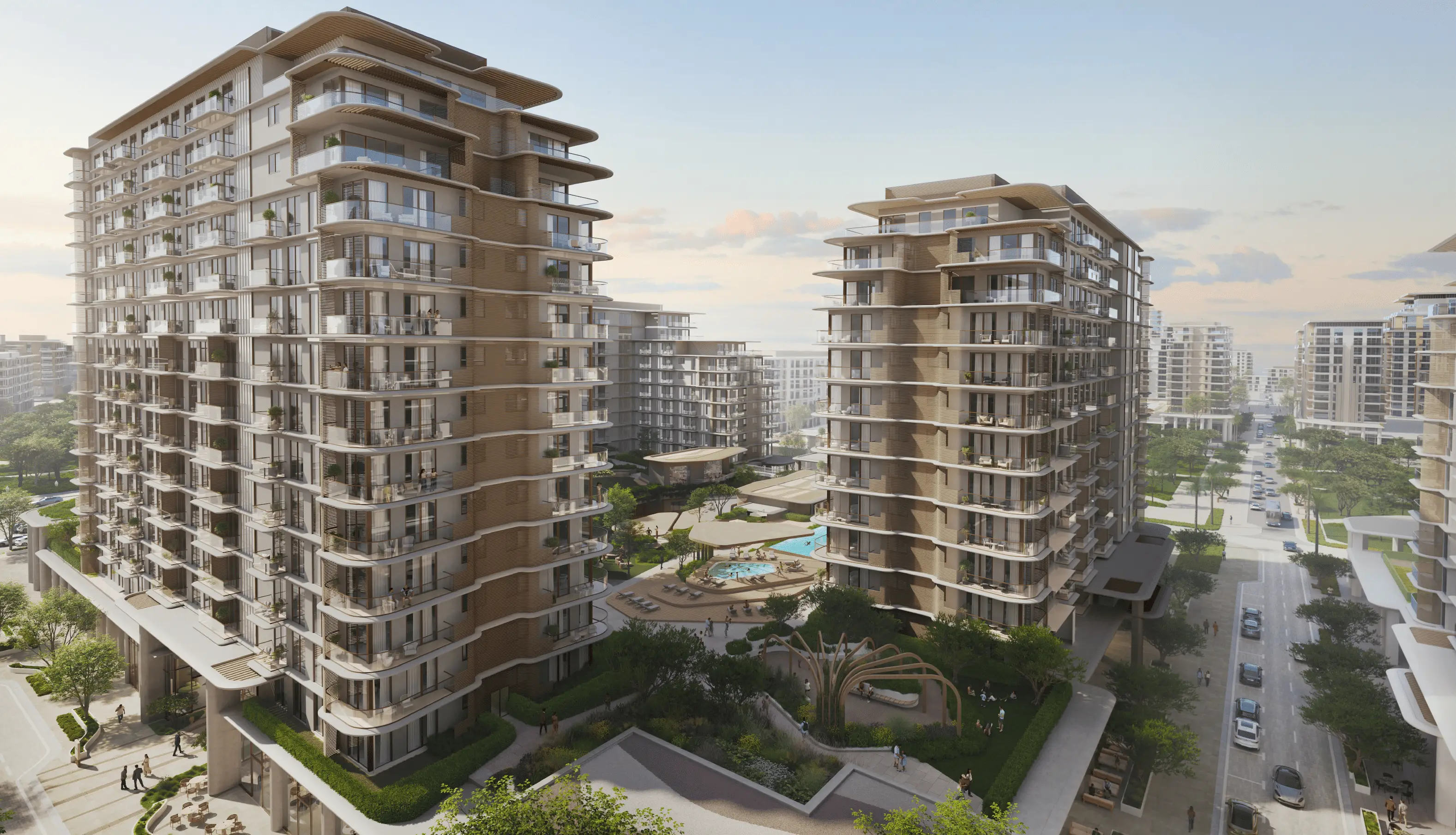 Residential towers